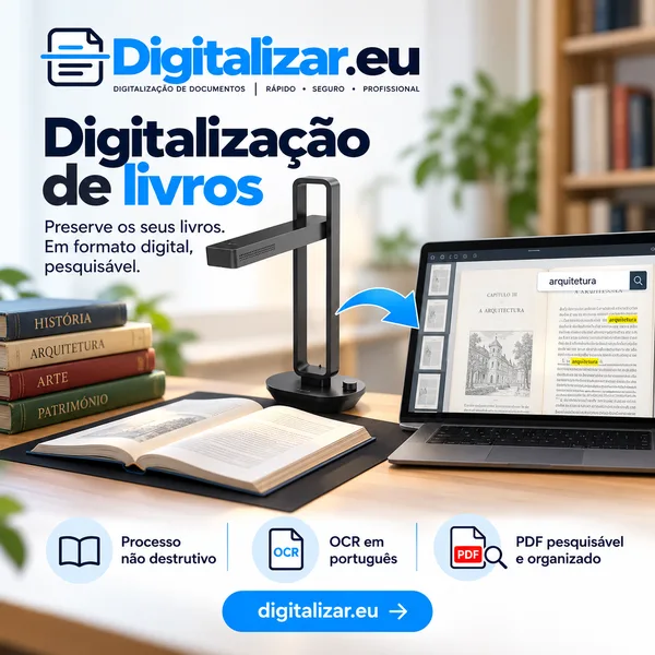 Digitalização de livros — processo não destrutivo, OCR em português e PDF pesquisável